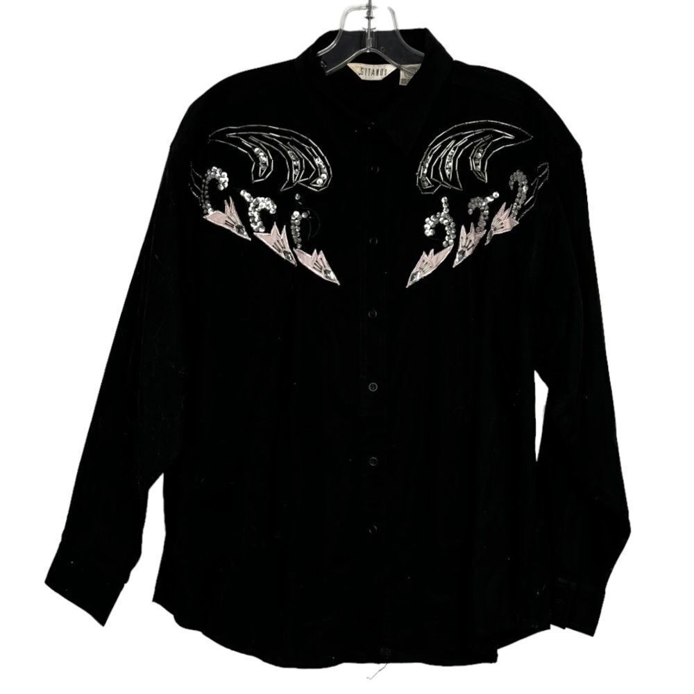 Vintage Gitano Beaded Shirt